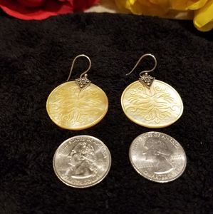 Earrings M 925  Indonesia 18K